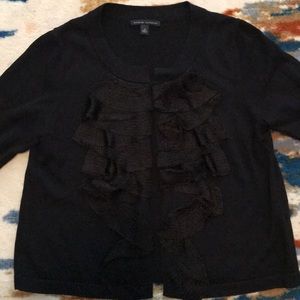 Banana Republic Dressy Open Cardigan w/Ruffles
